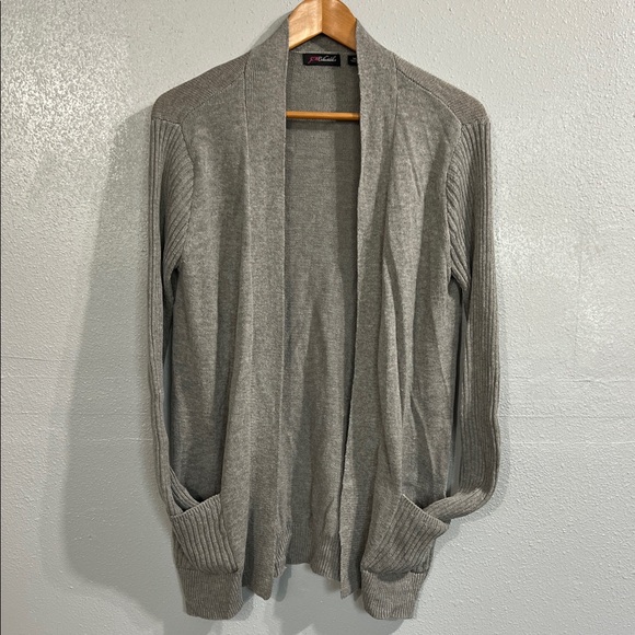 jm collectibles Sweaters - Gray Cardigan Sweater long medium JM Collectibles pockets